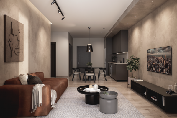 Apartments in front of Bellas Artes Santo Domingo