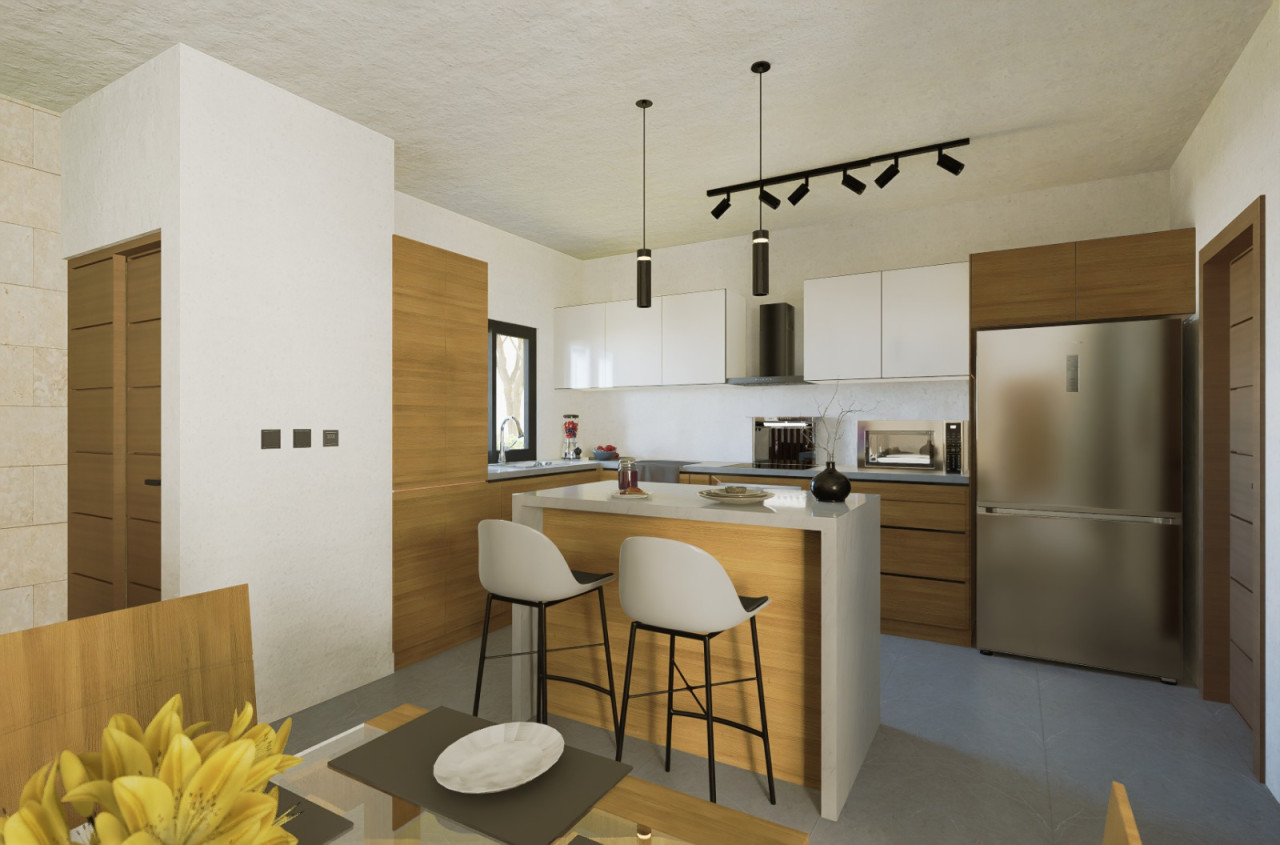 New villa! in the finishing stage, in the most complete project in the area