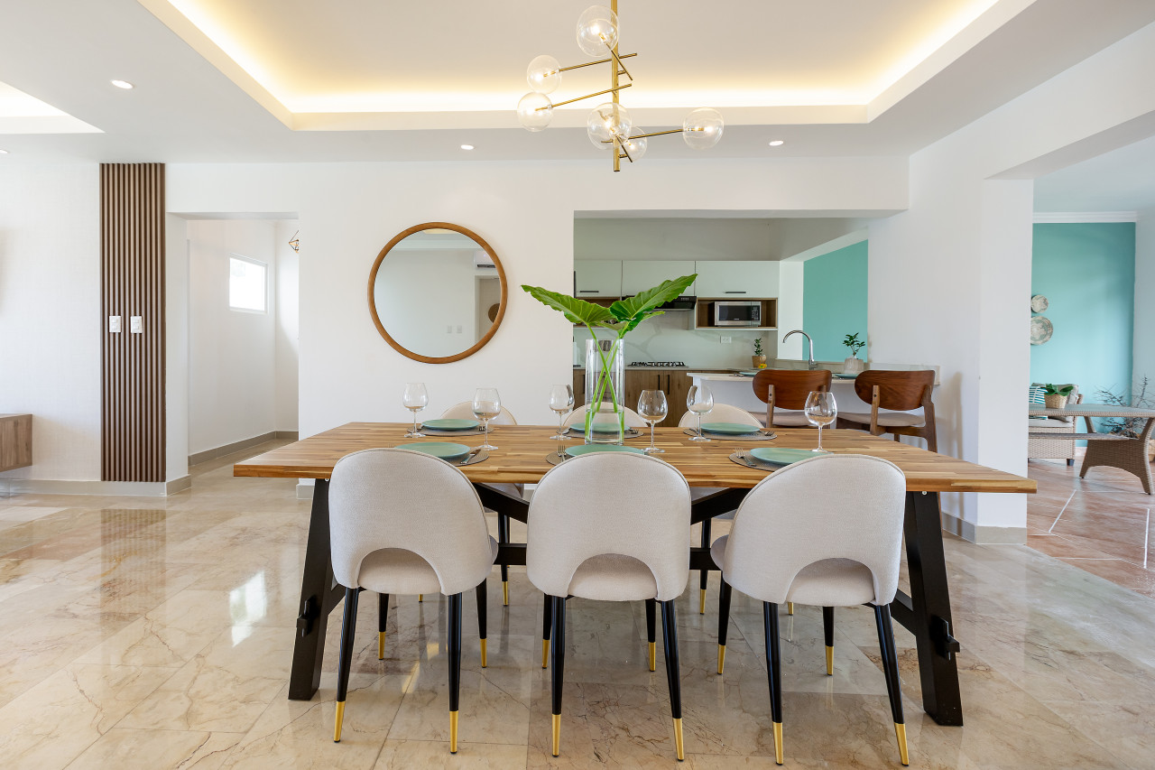 For Sale Apartment ready to move in Bavaro Punta Cana with private access to the beach