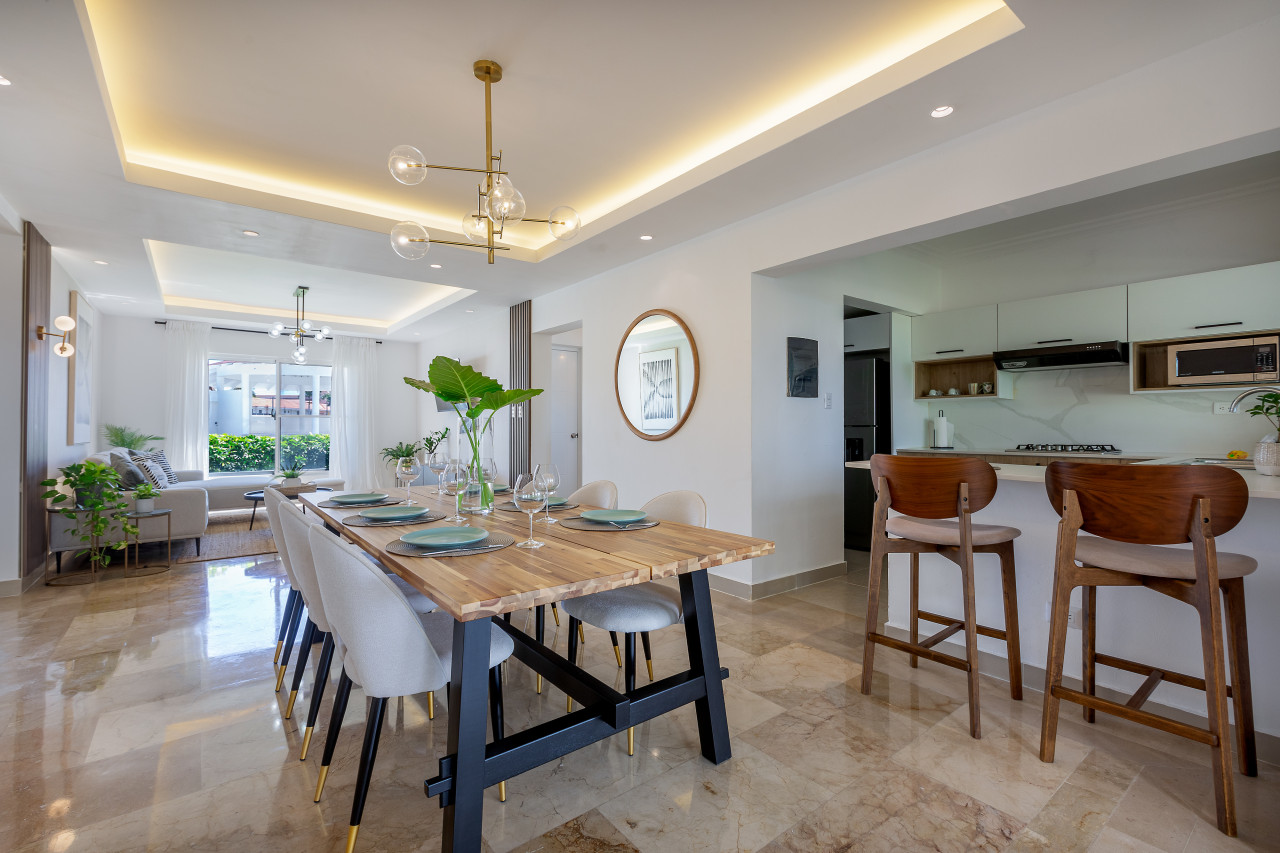 For Sale Apartment ready to move in Bavaro Punta Cana with private access to the beach
