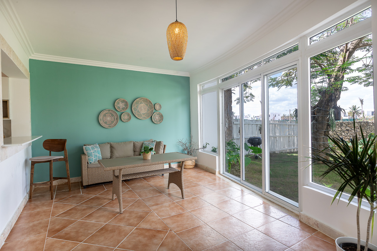 For Sale Apartment ready to move in Bavaro Punta Cana with private access to the beach