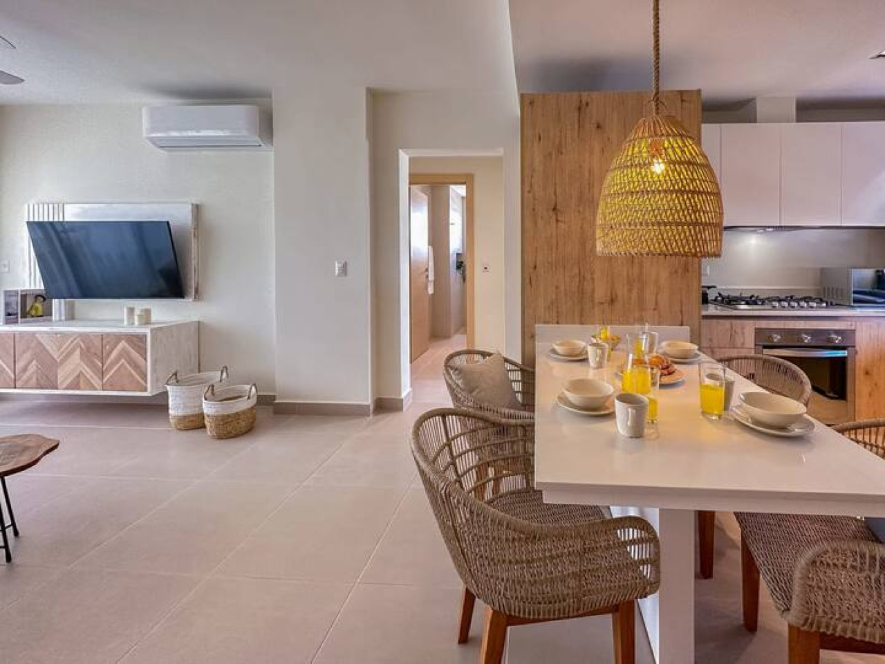 For Sale Fully furnished apartment 300 meters from the beach in Bávaro Punta Cana