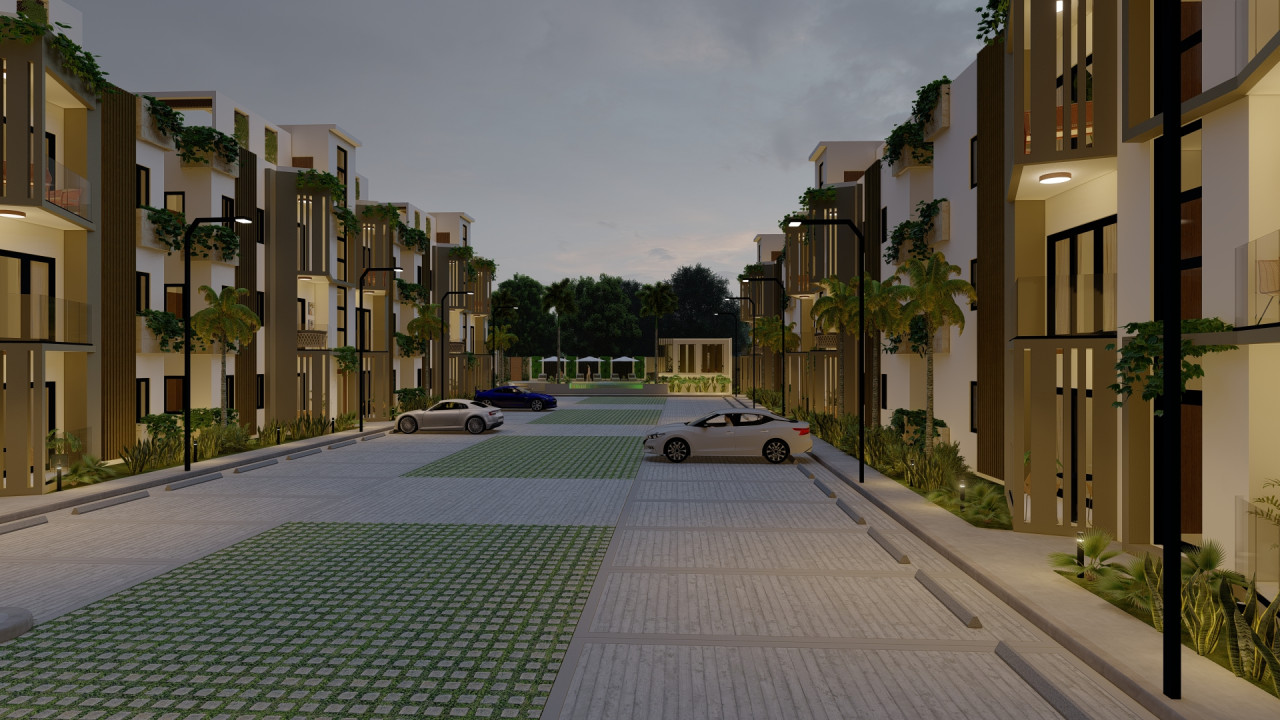 For Sale Beautiful Apartment with excellent location 3 minutes from the Center of Bávaro Punta Cana Dominican Republic