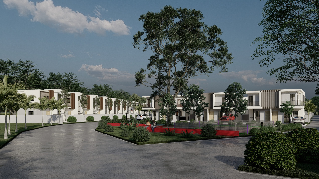 For Sale 2 bedroom Villas 85 meters built on 2 levels in Bávaro Punta Cana Dominican Republic