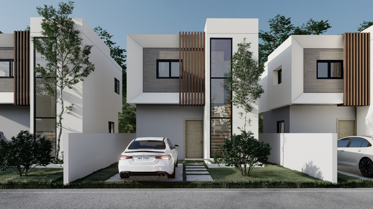 For Sale 2 bedroom Villas 85 meters built on 2 levels in Bávaro Punta Cana Dominican Republic