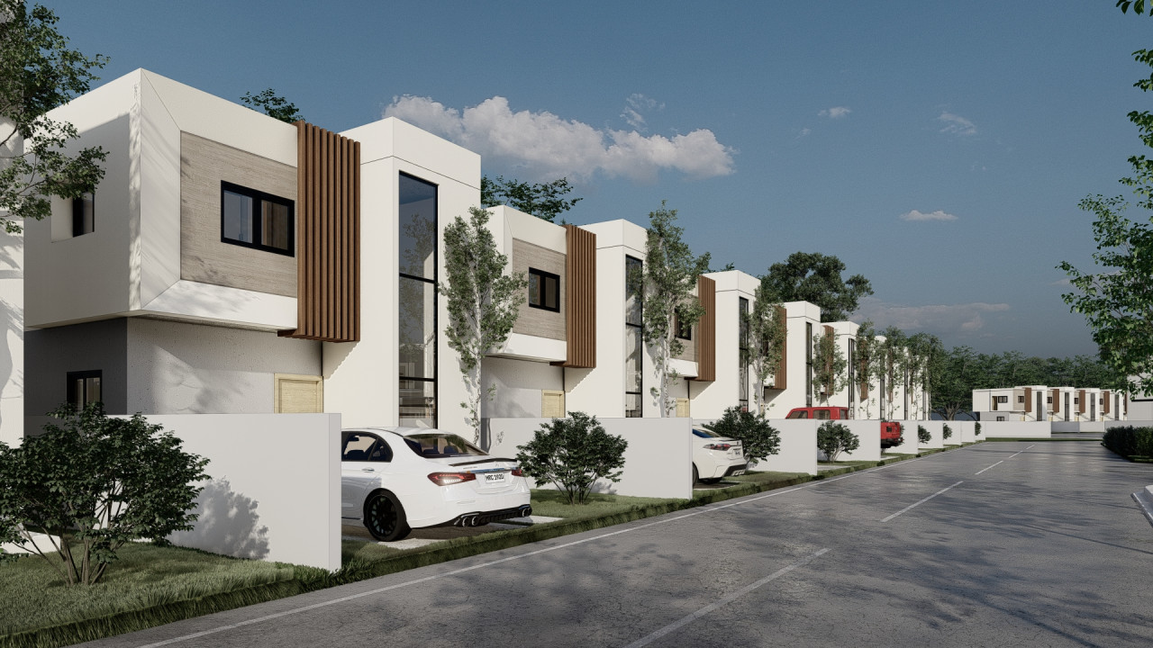For Sale 2 bedroom Villas 85 meters built on 2 levels in Bávaro Punta Cana Dominican Republic