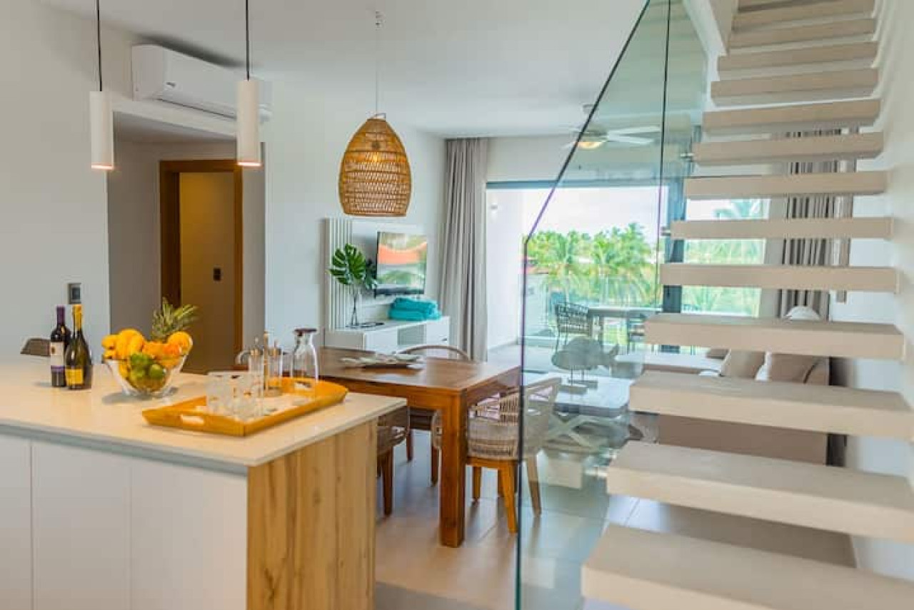 Furnished penthouse with private pool, solarium and BBQ in Bávaro Punta Cana Dominican Republic
