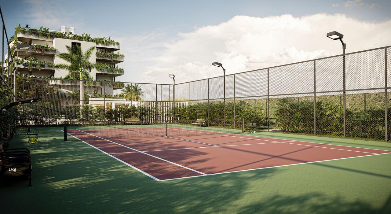 Live Luxury in Bayahíbe: Modern Apartments Steps from Tropical Paradise at Bayahíbe Beach, located 900 meters away, and Dominicus Beach, located 6 kilometers away.