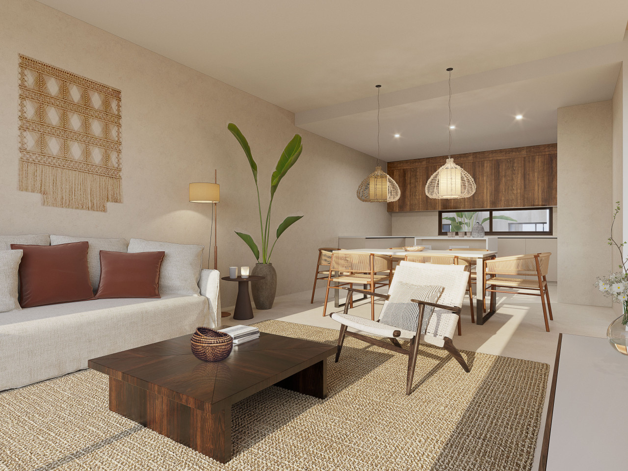 Beautiful apartment ideal for living or vacationing, located in the heart of Bávaro and a few steps from the beach in Punta Cana, Dominican Republic