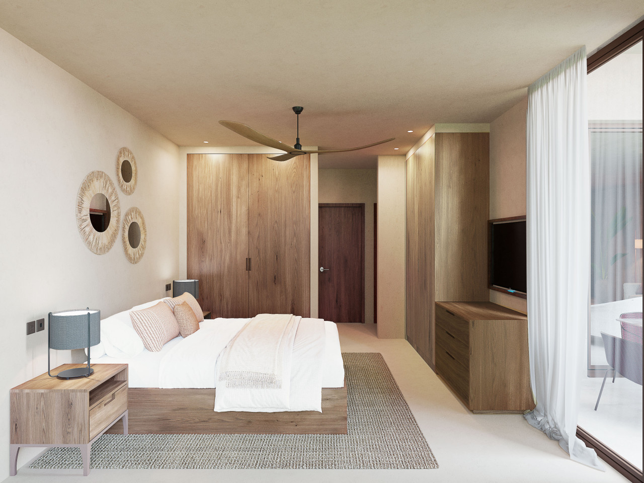 Beautiful apartment ideal for living or vacationing, located in the heart of Bávaro and a few steps from the beach in Punta Cana, Dominican Republic