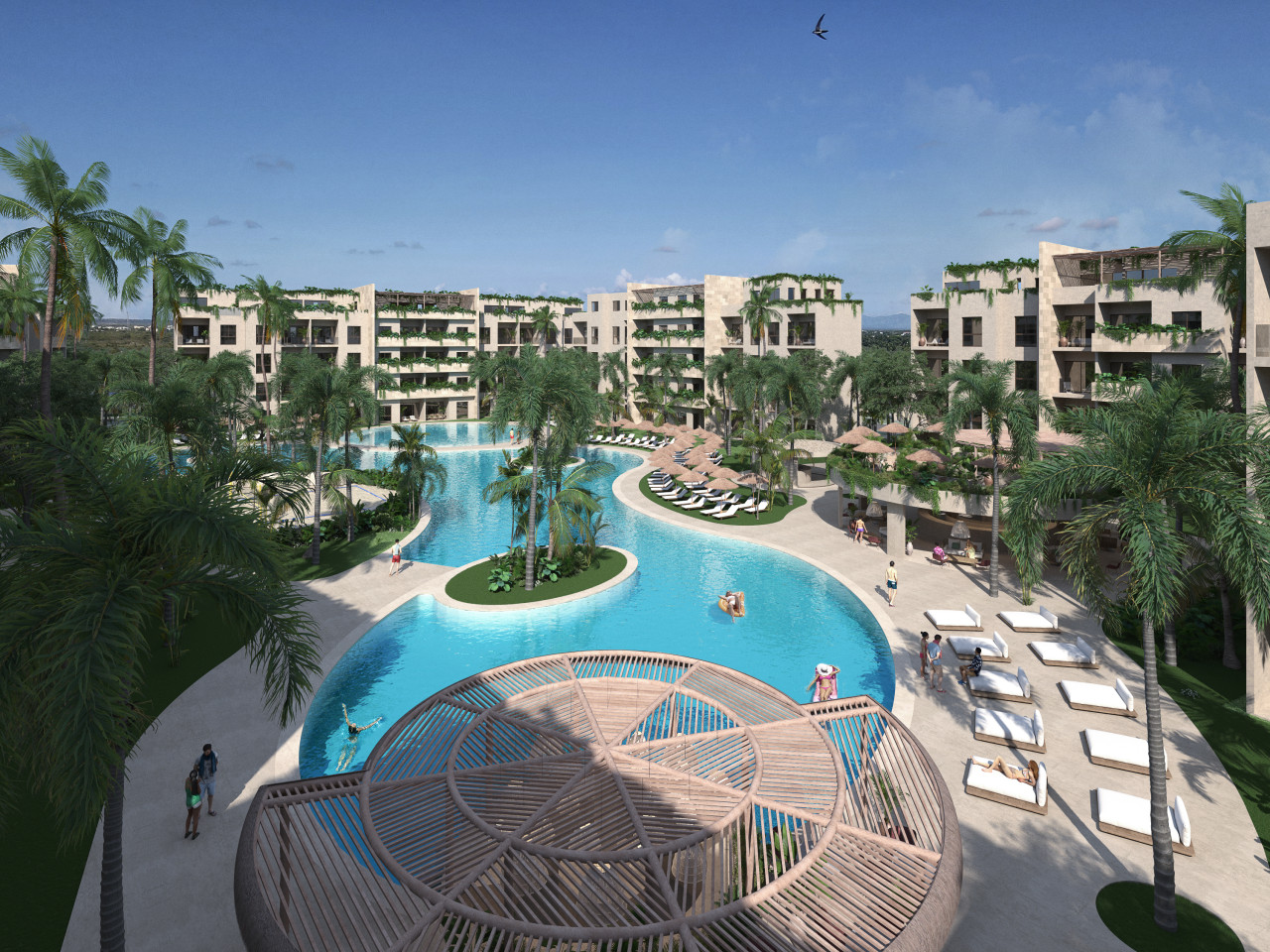 Beautiful apartment ideal for living or vacationing, located in the heart of Bávaro and a few steps from the beach in Punta Cana, Dominican Republic