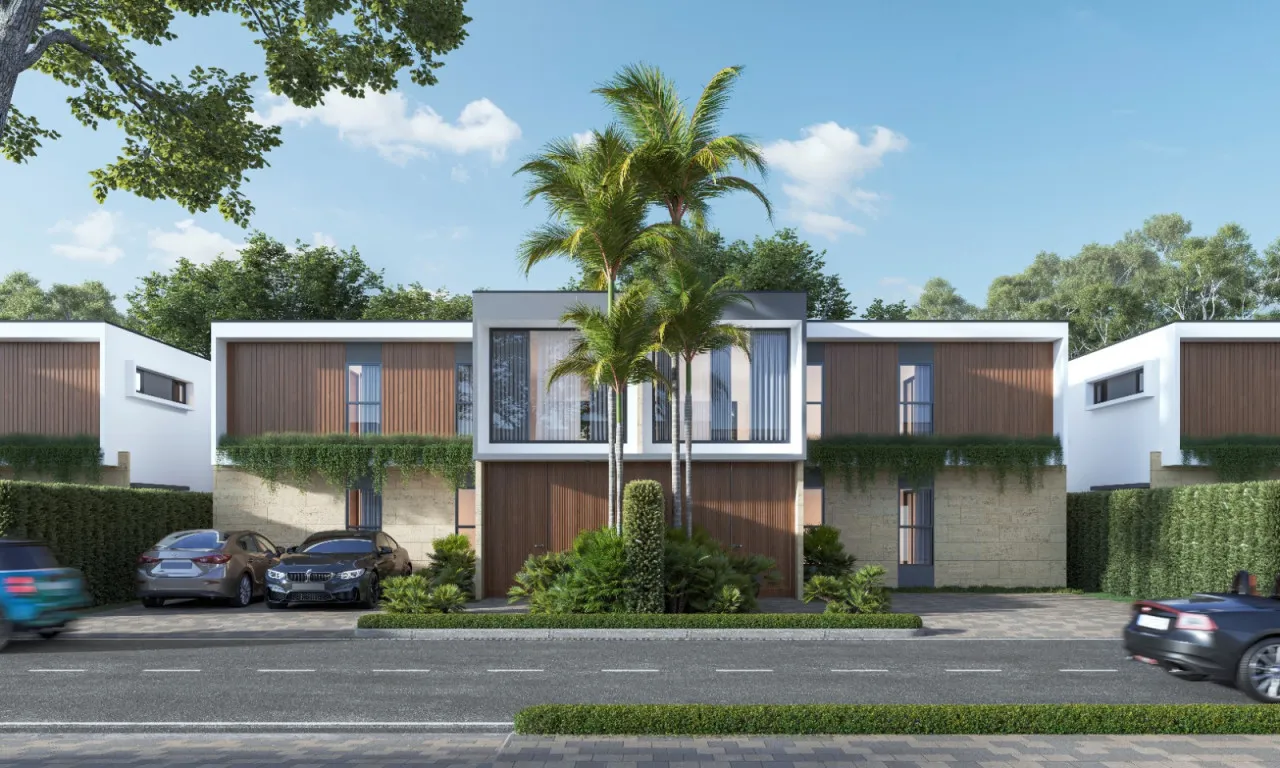 Modern Townhouse for sale with private pool in Bávaro: gated community with many social areas, and close to the best beaches in Punta Cana, Dominican Republic photo 1