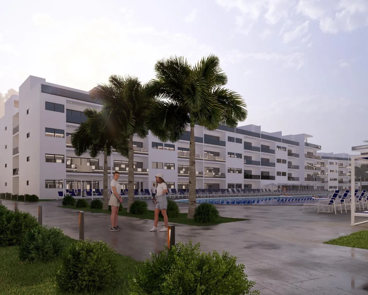 Luxury beachfront apartments for sale in Punta Cana DR