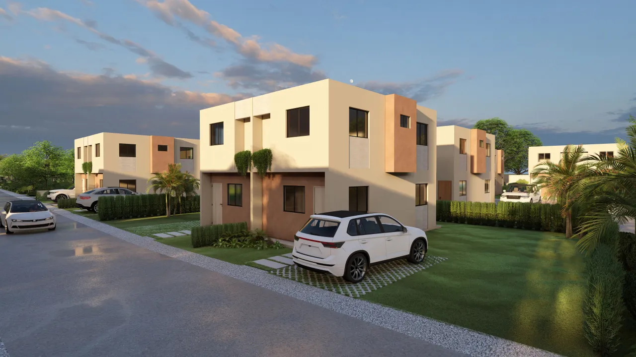 For Sale Townhouse just 3 minutes from Macao Beach, Bavaro, Punta Cana, Dominican Republic