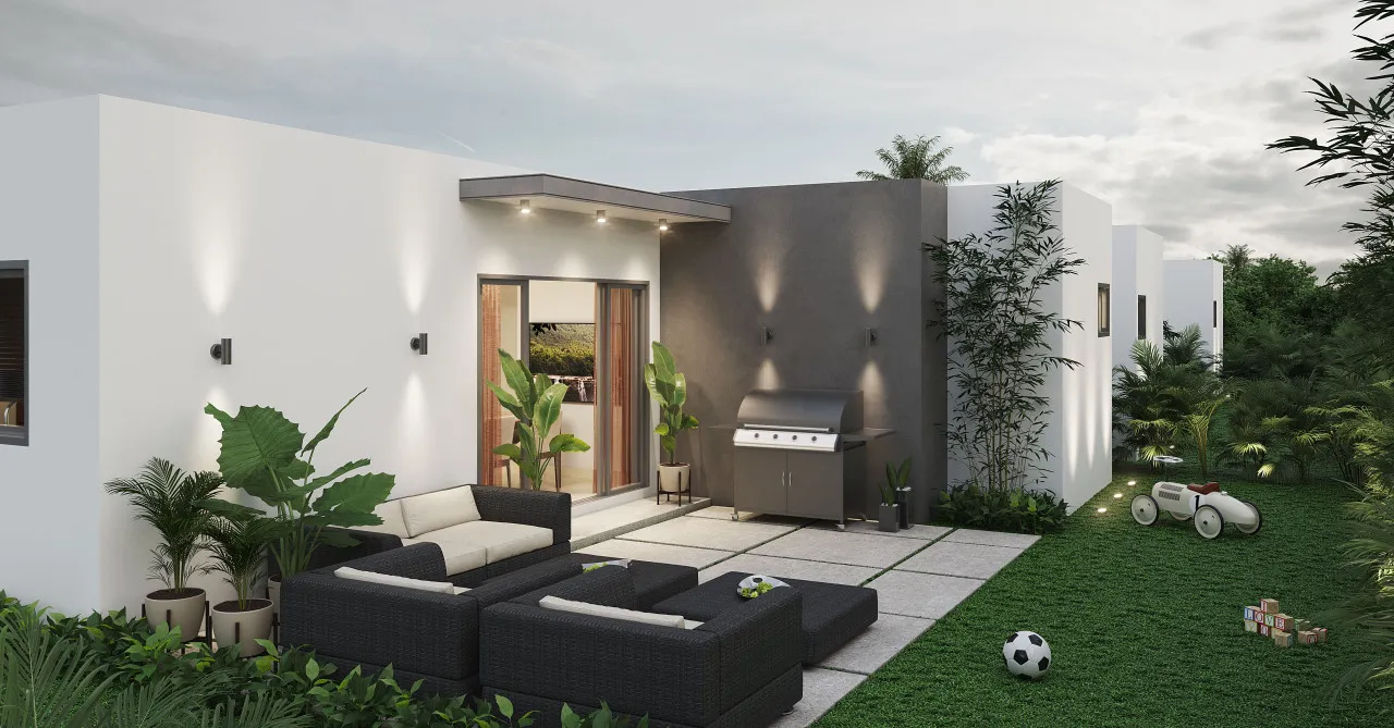 "Your Dream Retreat: Modern and Cozy Villa for Sale to Live Unforgettable Moments, in Bávaro Punta Cana Dominican Republic