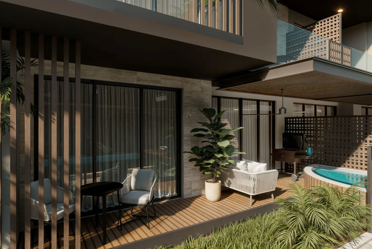 Exclusive Luxury Apartments for Sale in Bávaro Punta Cana: 2 Bedrooms, Private Jacuzzi, Pool and Premium Amenities Just Minutes from the Airport