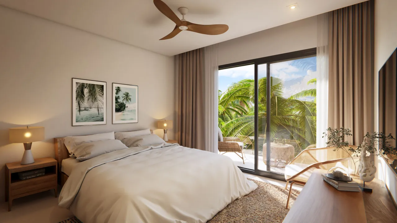 Vive en el Corazón de Bávaro: Apartamentos Turísticos en Venta en El Cortecito, a Solo 5 Minutos a Pie de las Playas de Bávaro y de Todo lo que Necesitas