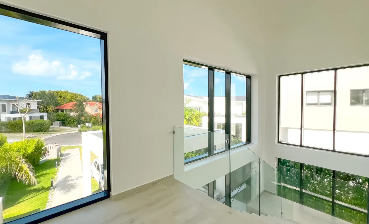 Experience tranquility and privacy in a luxury villa within the prestigious Cocotal Golf Bavaro, Dominican Republic