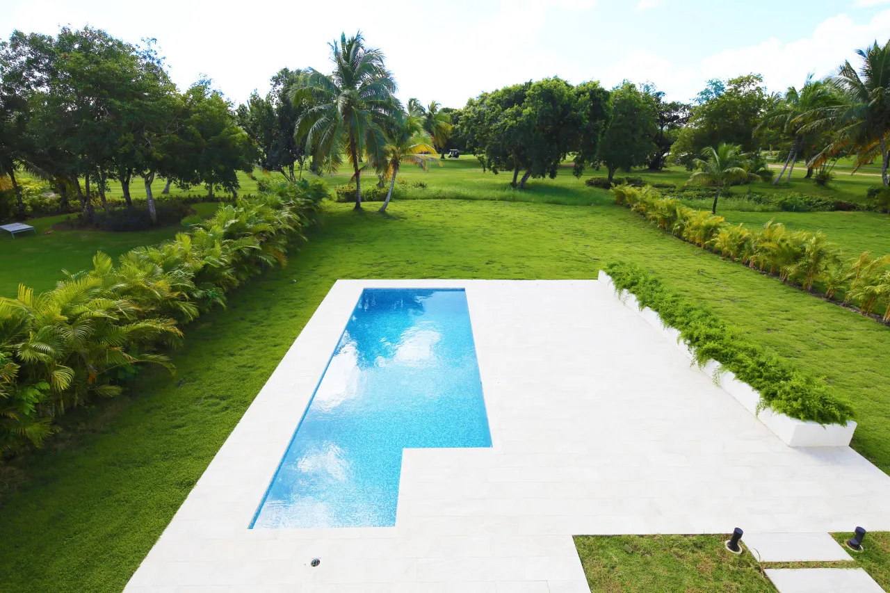 Experience tranquility and privacy in a luxury villa within the prestigious Cocotal Golf Bavaro, Dominican Republic