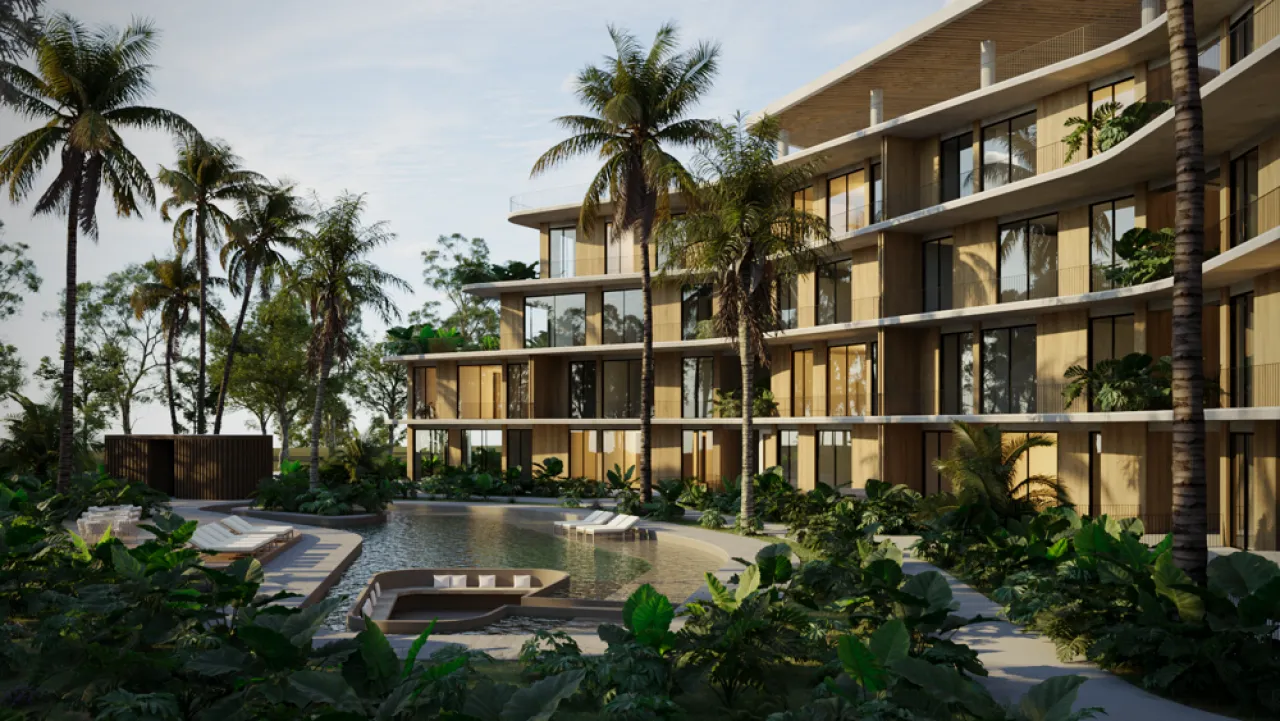 En venta: Apartamentos en Vista Cana, Bávaro, Punta Cana, República Dominicana | Vivienda exclusiva con terraza, jacuzzi y amenidades premium photo 3