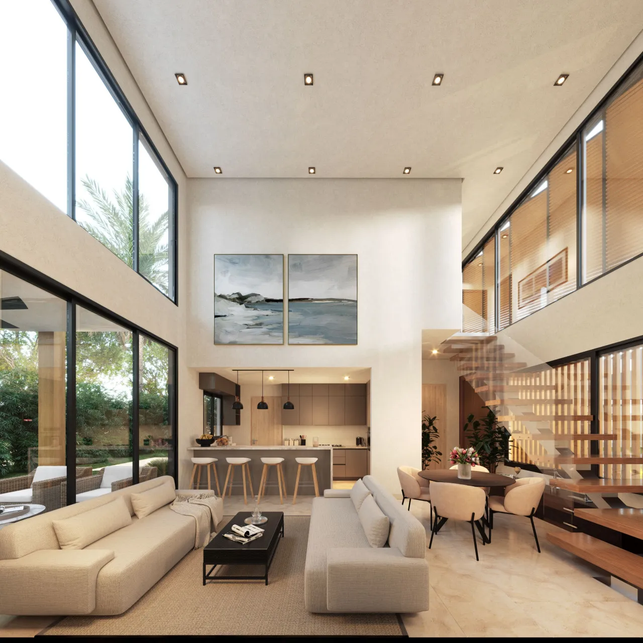 Villa for Sale in Vista Cana Bávaro Punta Cana | Bellaria Luxury Eco-Friendly Villas with Security and Premium Amenities in the Dominican Republic