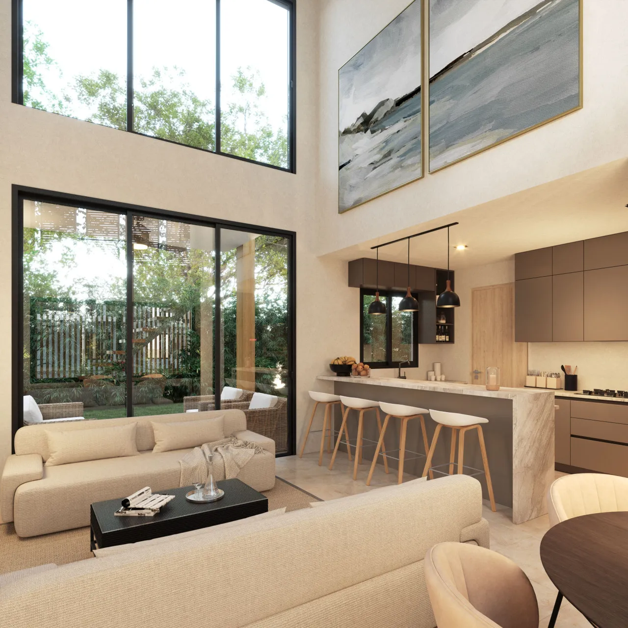 Villa for Sale in Vista Cana Bávaro Punta Cana | Bellaria Luxury Eco-Friendly Villas with Security and Premium Amenities in the Dominican Republic