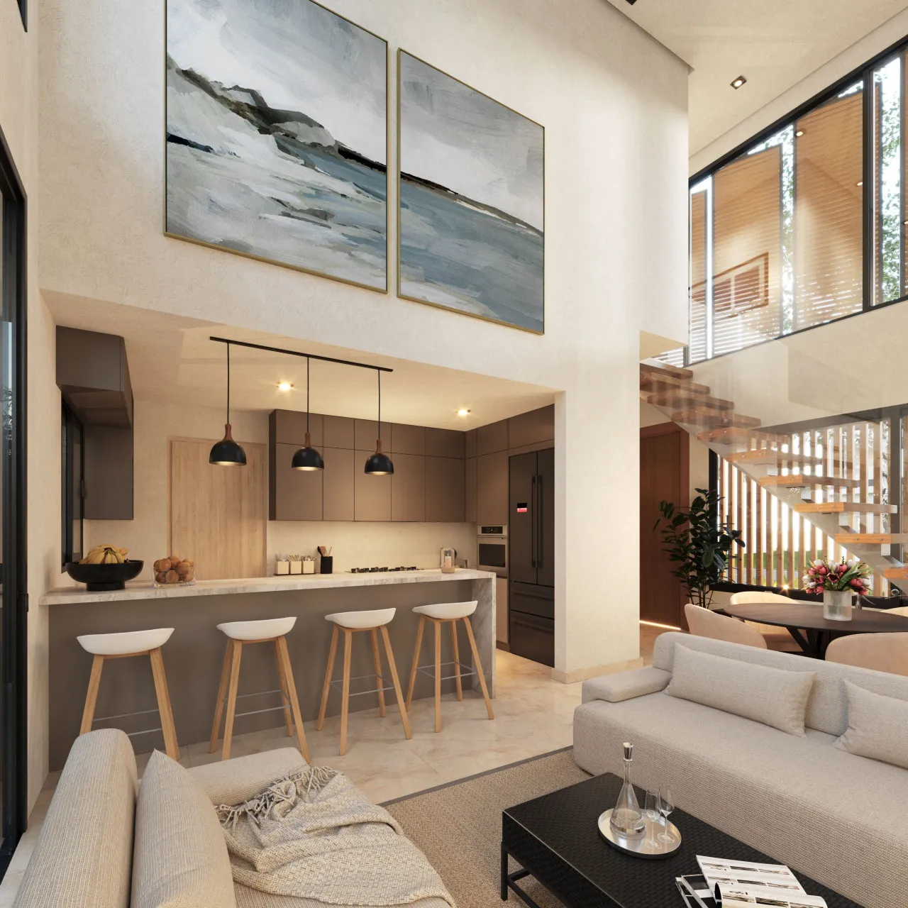 Villa for Sale in Vista Cana Bávaro Punta Cana | Bellaria Luxury Eco-Friendly Villas with Security and Premium Amenities in the Dominican Republic