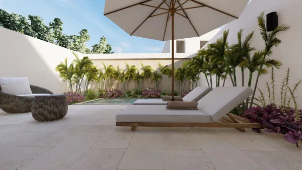Casa adosada en venta en Residencial Bávaro Punta Cana: lujo, comodidad y ubicación estratégica.