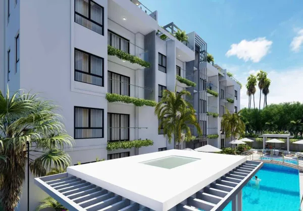 Apartamento en venta en Bávaro El Cortecito: Lujo a solo 7 minutos de la playa en Punta Cana, República Dominicana.