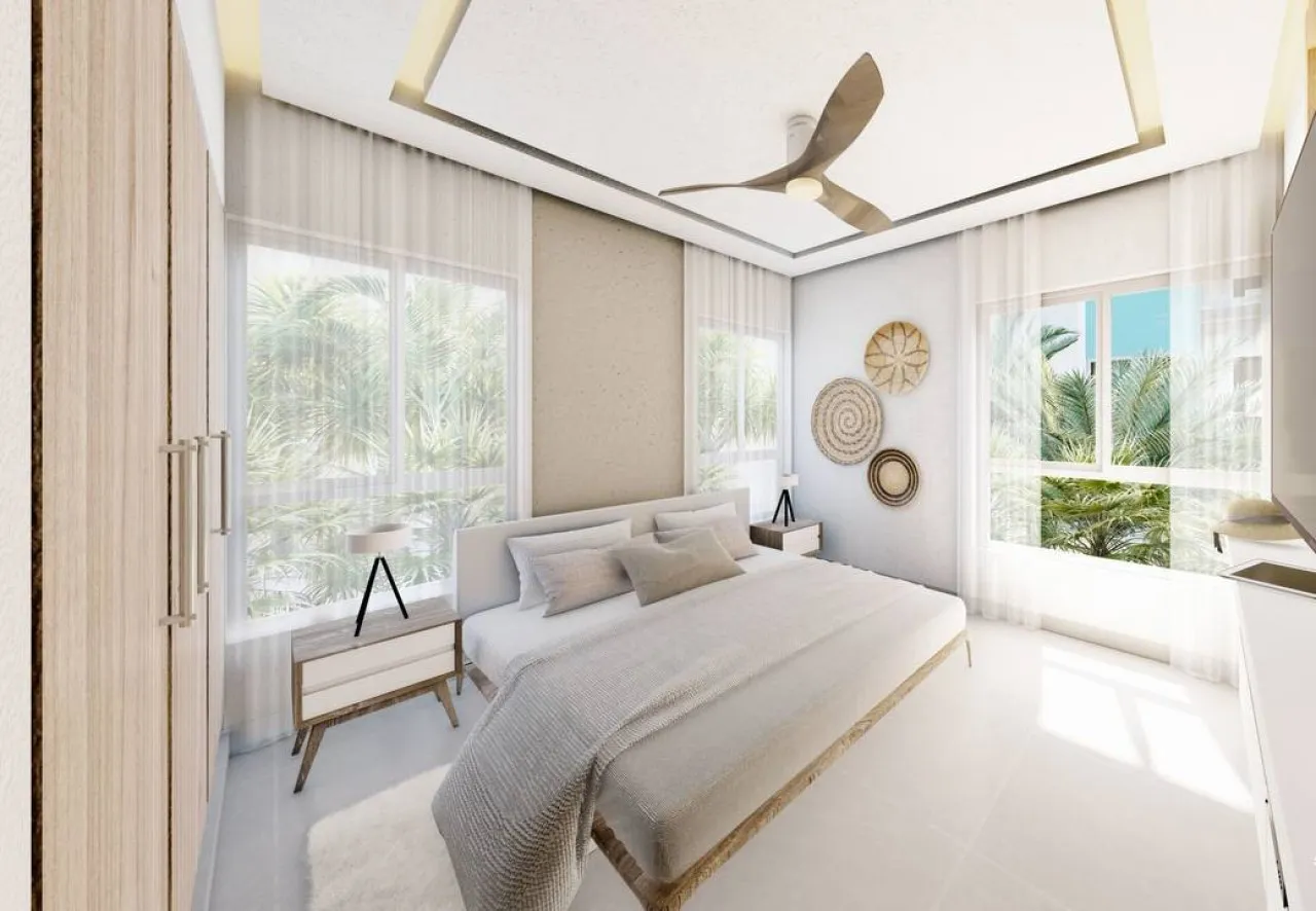 Apartamento en venta en Bávaro El Cortecito: Lujo a solo 7 minutos de la playa en Punta Cana, República Dominicana.