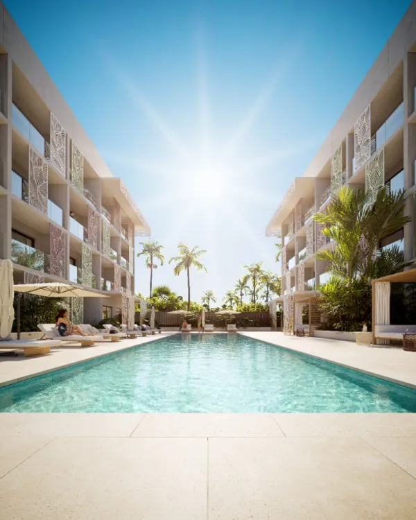 Inversión inteligente en Punta Cana: Apartamentos completamente amueblados a solo 12 minutos de Playa Bávaro en El Cortecito, República Dominicana.