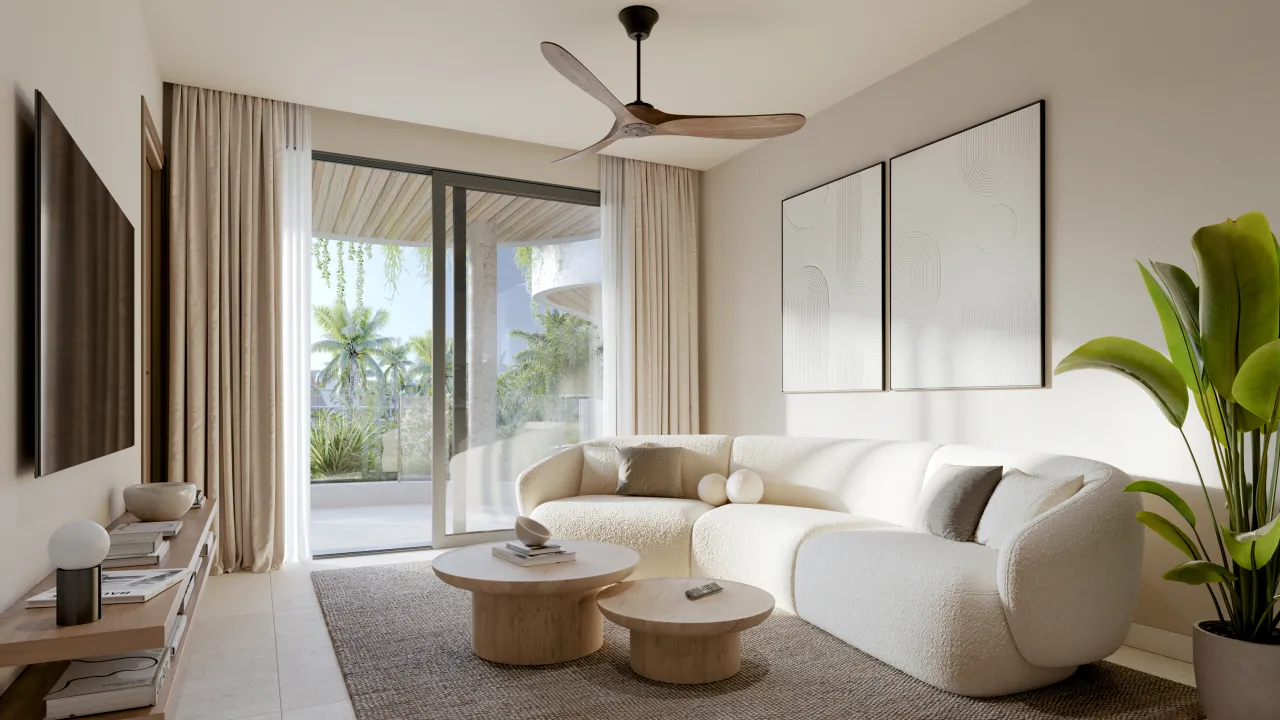 1 Bedroom Apartment in Bávaro - Punta Cana, Golf Course and Lakefront. Dominican Republic