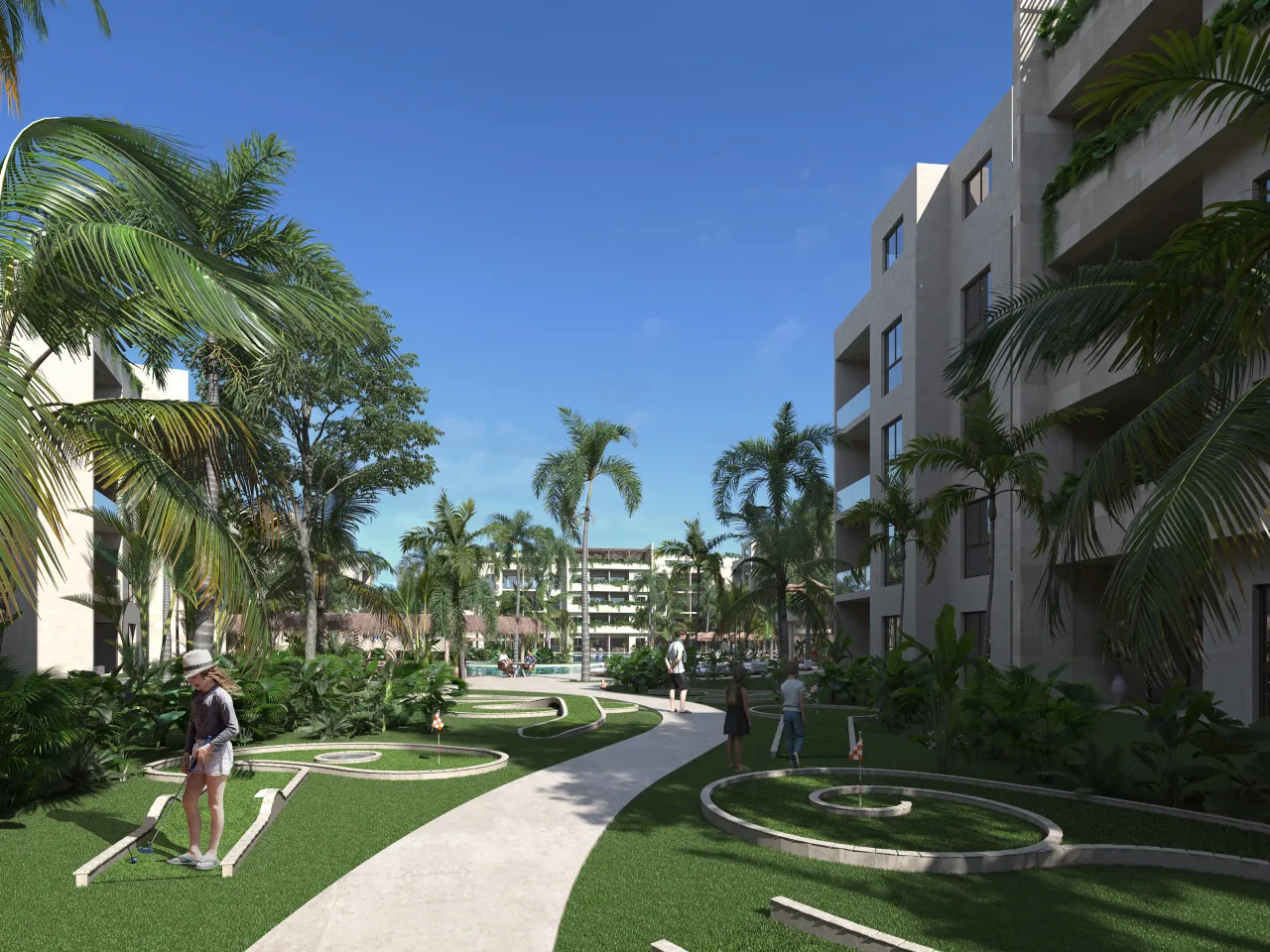 2 Bedroom Apartment in Bavaro - Punta Cana Steps from the Beach