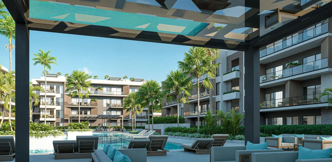 Apartment in Vista Cana - Bávaro with 1 bedroom + studio, appliances included and flexible payment plan. Ideal for investment in Punta Cana. photo 4