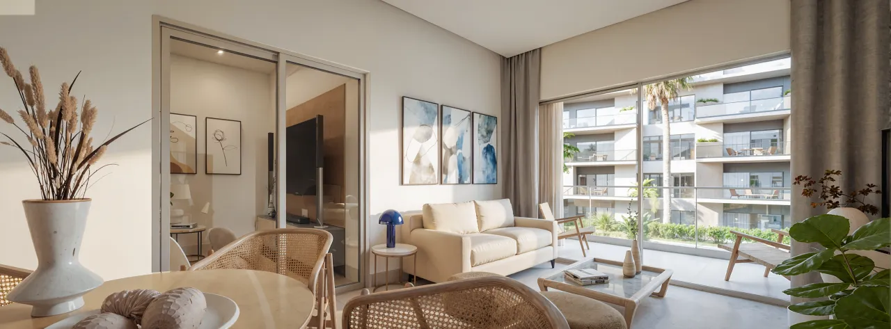 Apartment in Vista Cana - Bávaro with 1 bedroom + studio, appliances included and flexible payment plan. Ideal for investment in Punta Cana.