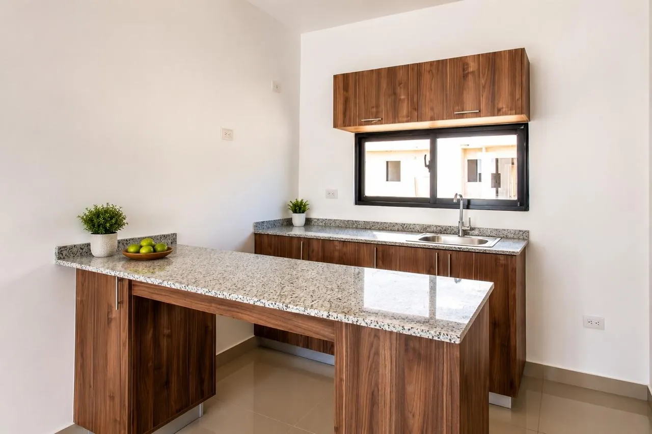 Ready-to-move-in apartment in Bávaro - Punta Cana with 2 bedrooms, a 45 m² terrace, and a bathroom for USD $114,900. Ready for immediate occupancy, Airbnb Friendly.