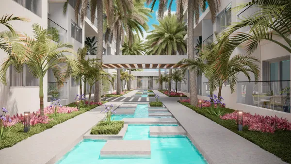 Apartment for Sale in Bávaro Punta Cana: 1, 2, and 3 Bedrooms with Beach Club and Premium Amenities.