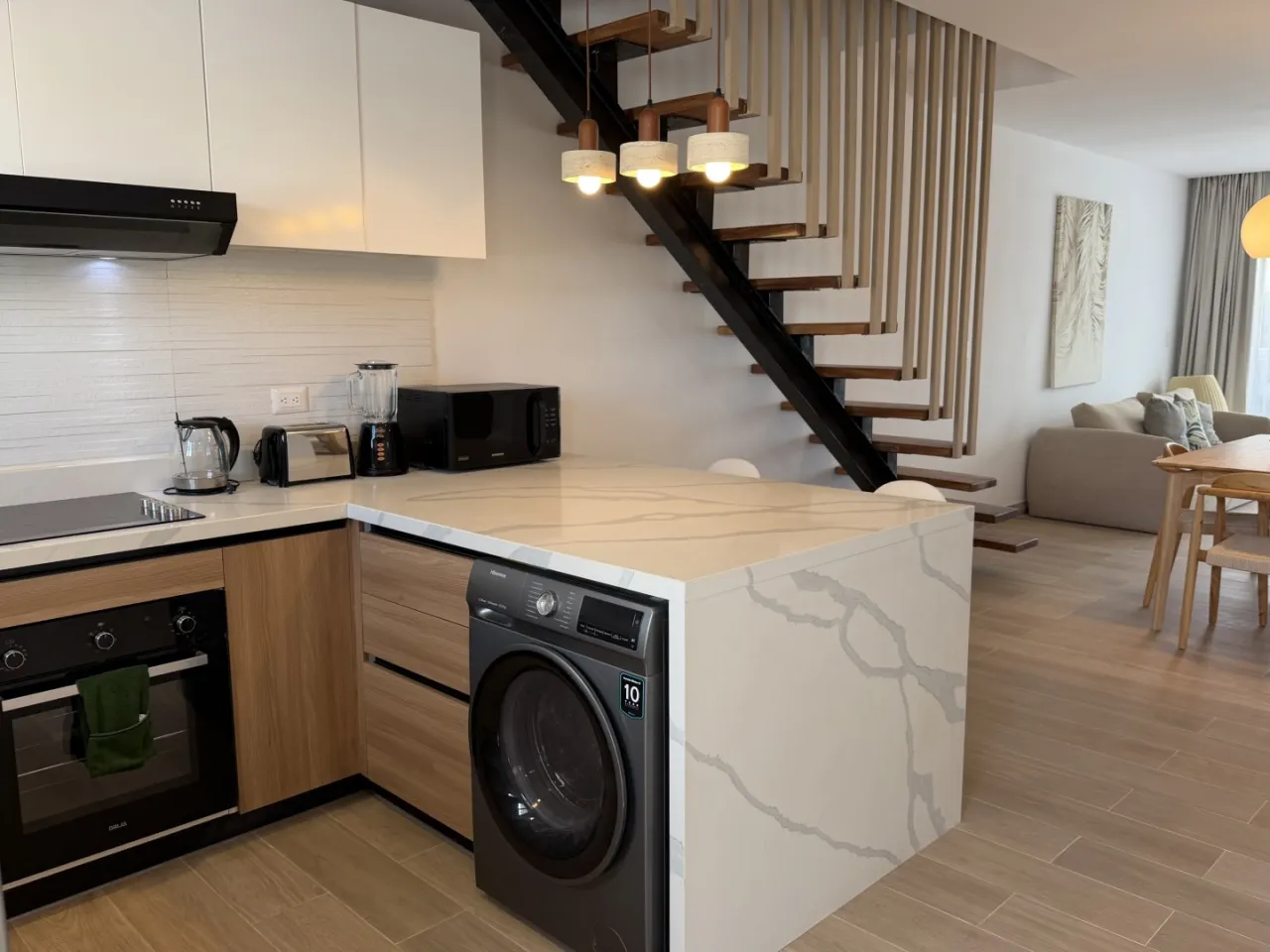For Sale: 3-bedroom apartment in El Cortecito, Bávaro-Punta Cana with rooftop, jacuzzi, furnished and CONFOTUR Law, 12 minutes from the beach.