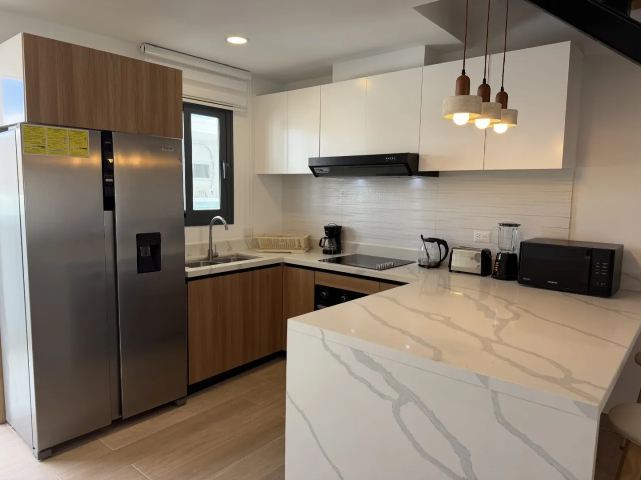 For Sale: 3-bedroom apartment in El Cortecito, Bávaro-Punta Cana with rooftop, jacuzzi, furnished and CONFOTUR Law, 12 minutes from the beach.