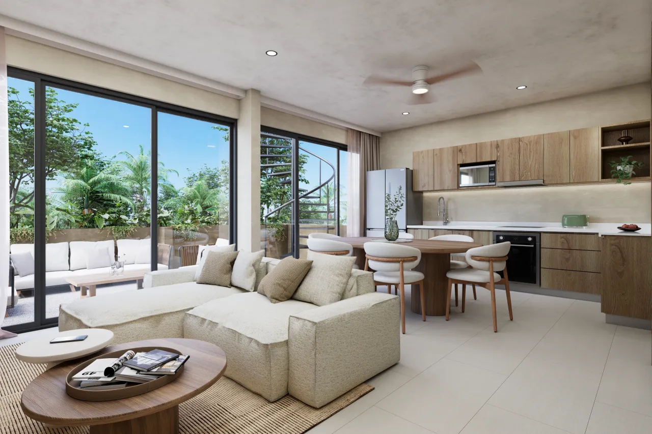 Villa - Townhouse for Sale in Bávaro Punta Cana with Pool, Dominican Republic