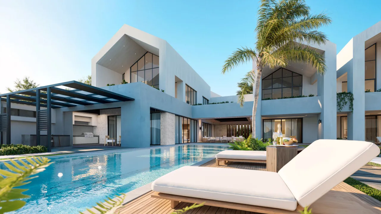 Luxury Villa for Sale in Cap Cana – Punta Cana, Dominican Republic: 6 Bedrooms, Private Pool and Exclusive Tropical Architecture.