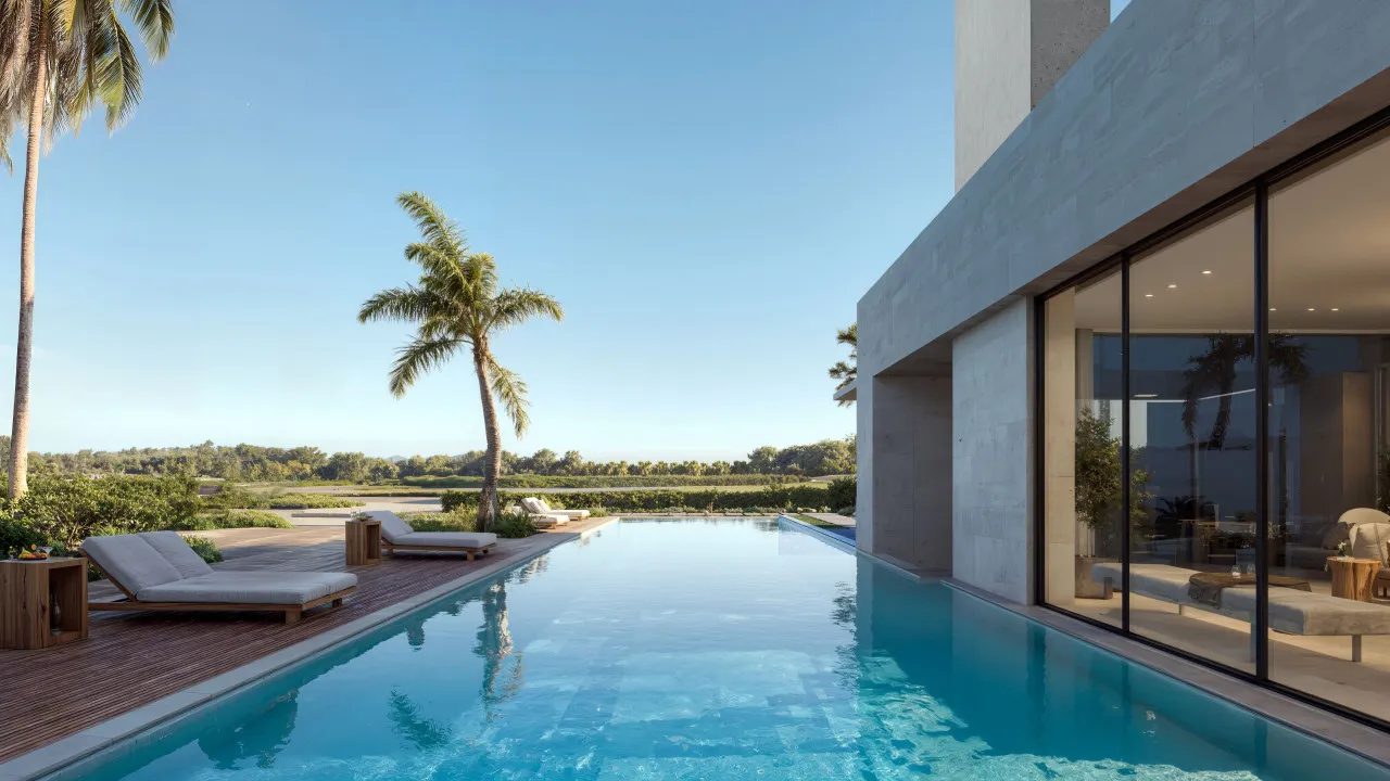 Luxury Villa for Sale in Cap Cana – Punta Cana, Dominican Republic: 6 Bedrooms, Private Pool and Exclusive Tropical Architecture.