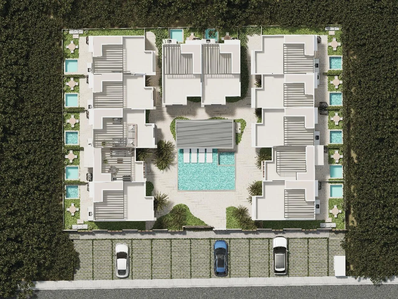 Townhouse in Bávaro Punta Cana 2 Bedrooms with Jacuzzi, high profitability.