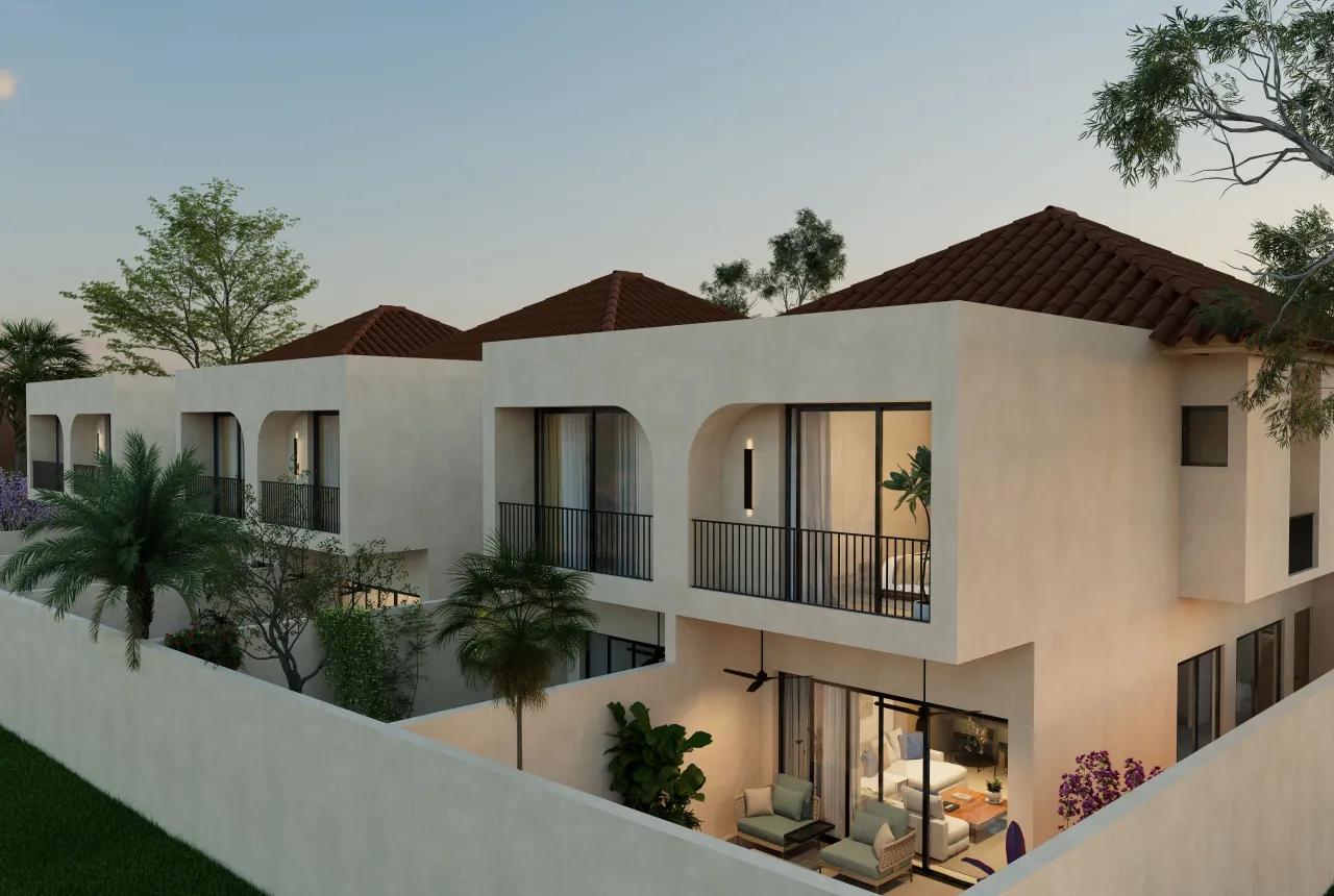 2-bedroom townhouses for sale with private patio in Bávaro - Punta Cana, Dominican Republic photo 1
