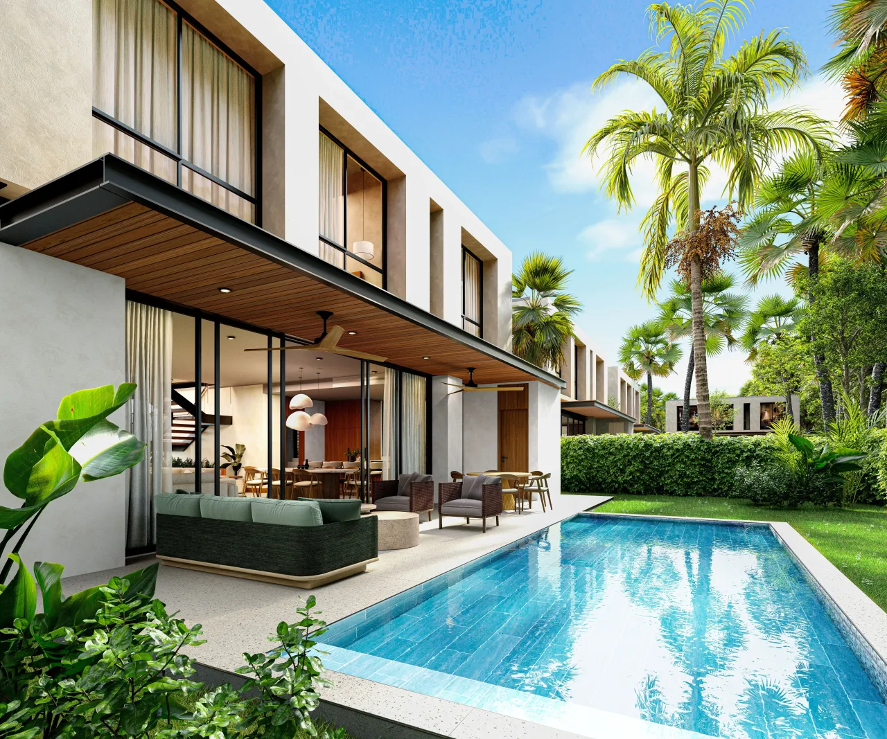 Luxury 4-bedroom villas in Cap Cana - Punta Cana with pool and service. The best investment opportunity in the Dominican Republic photo 1
