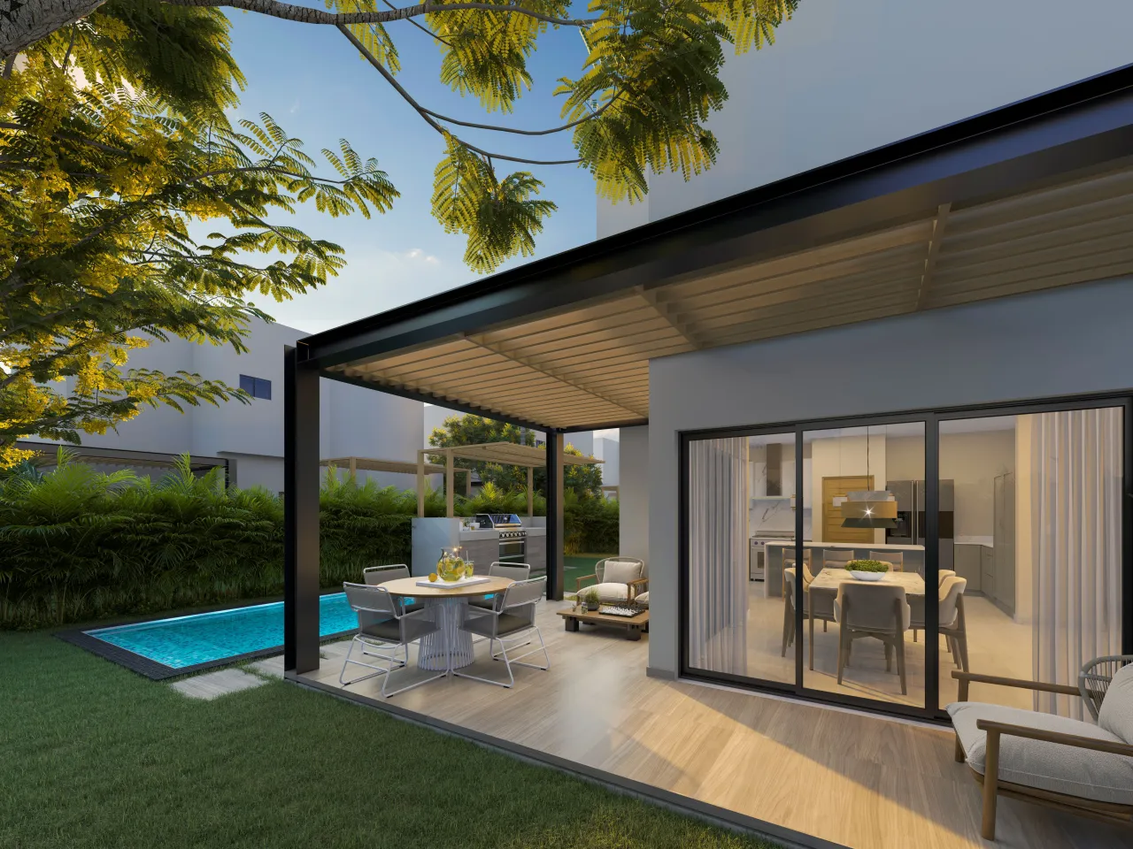 3-Bedroom Villas in Downtown Bavaro Punta Cana photo 2