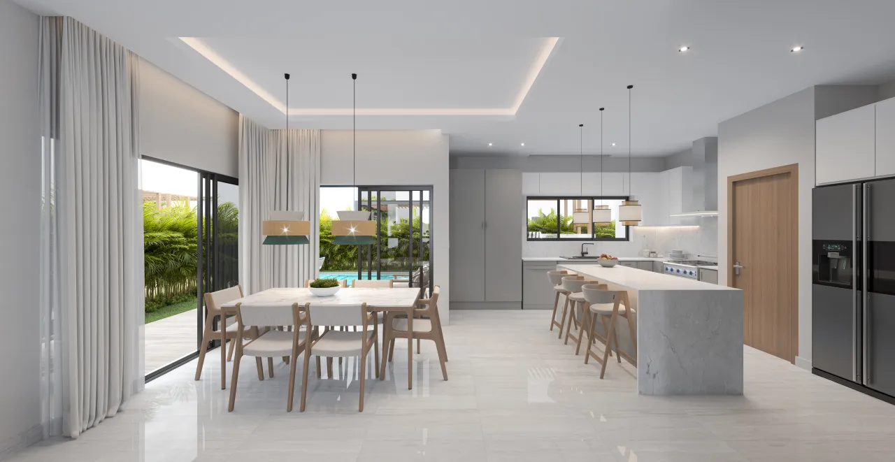 3-Bedroom Villas in Downtown Bavaro Punta Cana