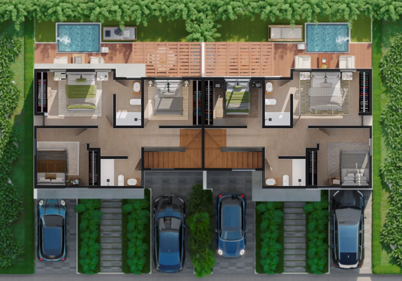 Vista Cana Villa | 3-Bed Duplex with Picuzzi & Confotur