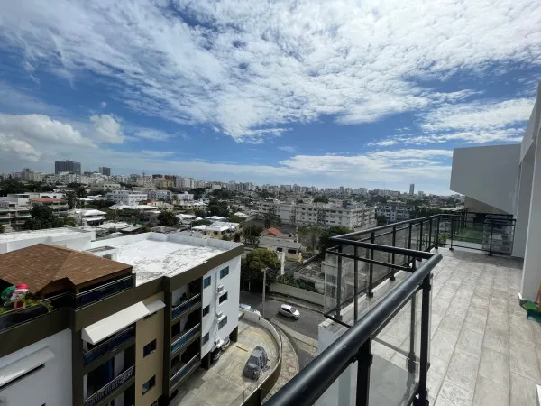 Moderno apartamento de 2 habitaciones en Julieta Morales con terraza