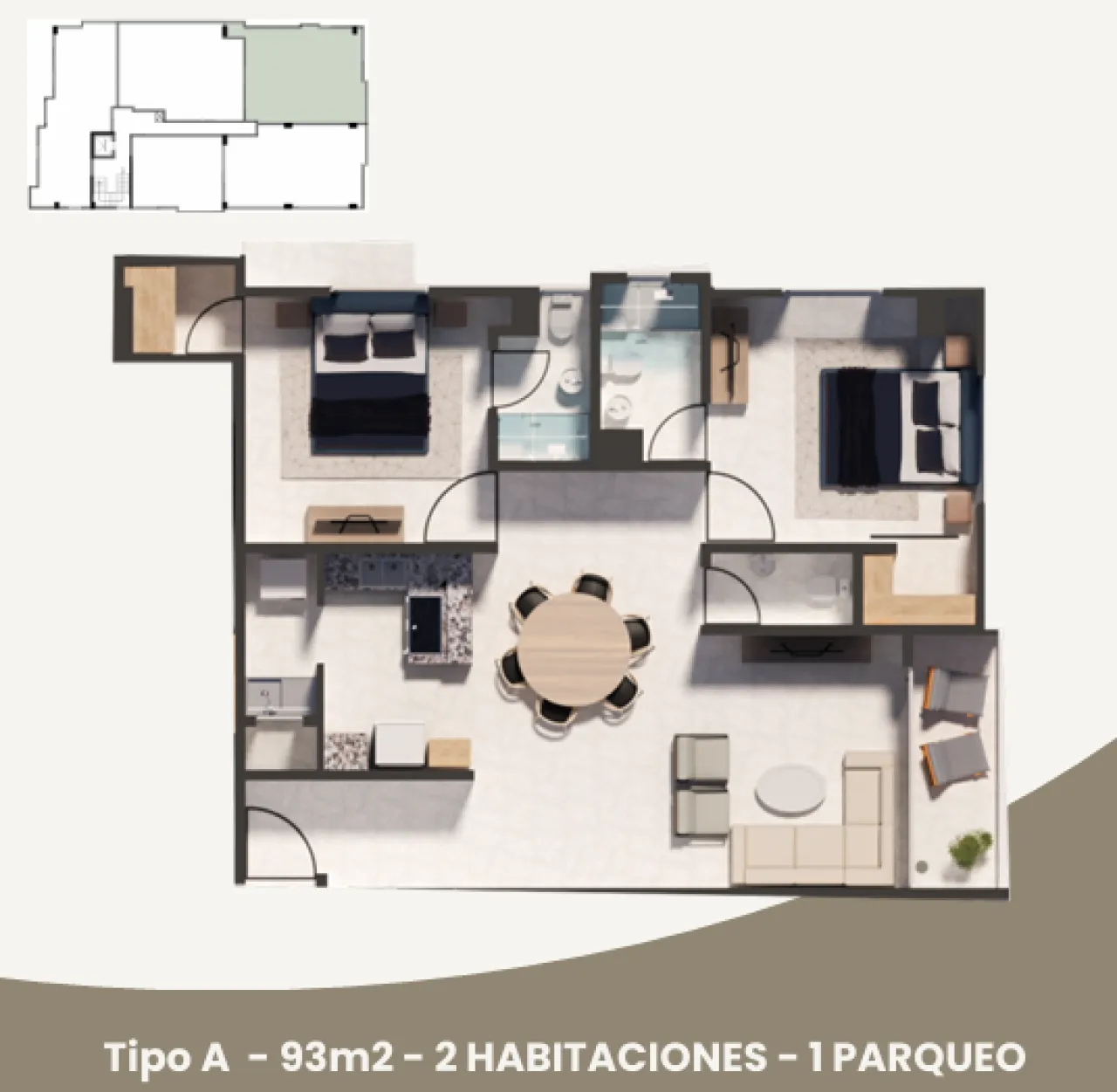 Planned apartment project on Avenida Independencia. Delivery August 2027.